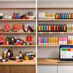 Retail buyer comparing 510 cartridges and all-in-one vapes for wholesale stocking