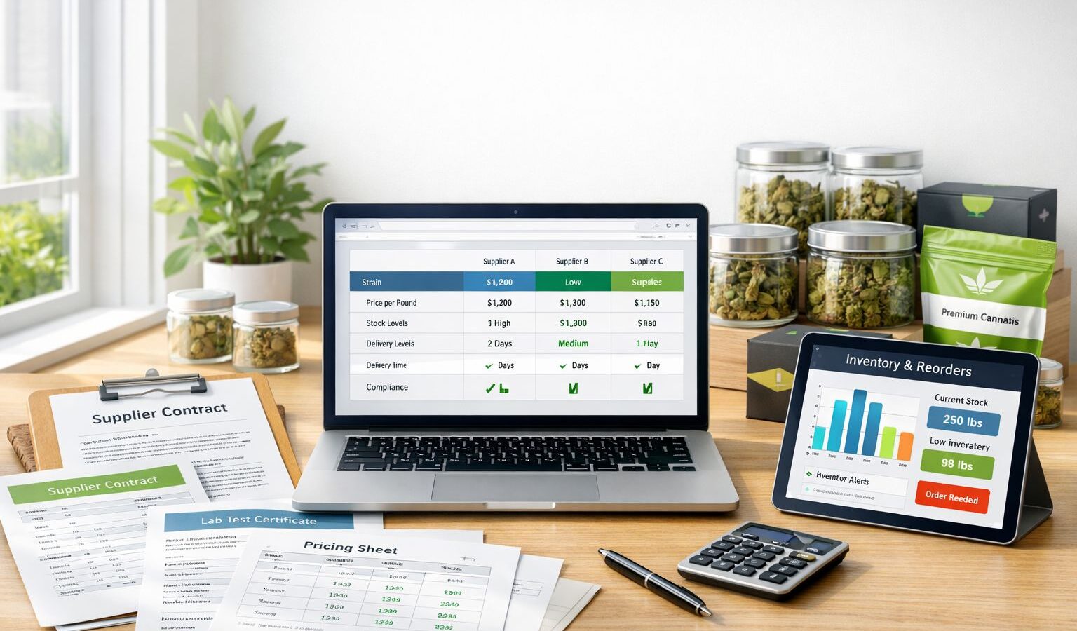 cannabis flower wholesale UK — premium indoor-grown bulk stock from Urban Leaf Supply